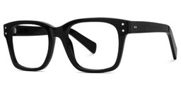 Fussell Black Square Glasses1