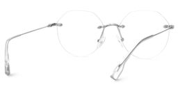 Osorio Geometric Silver Glasses4