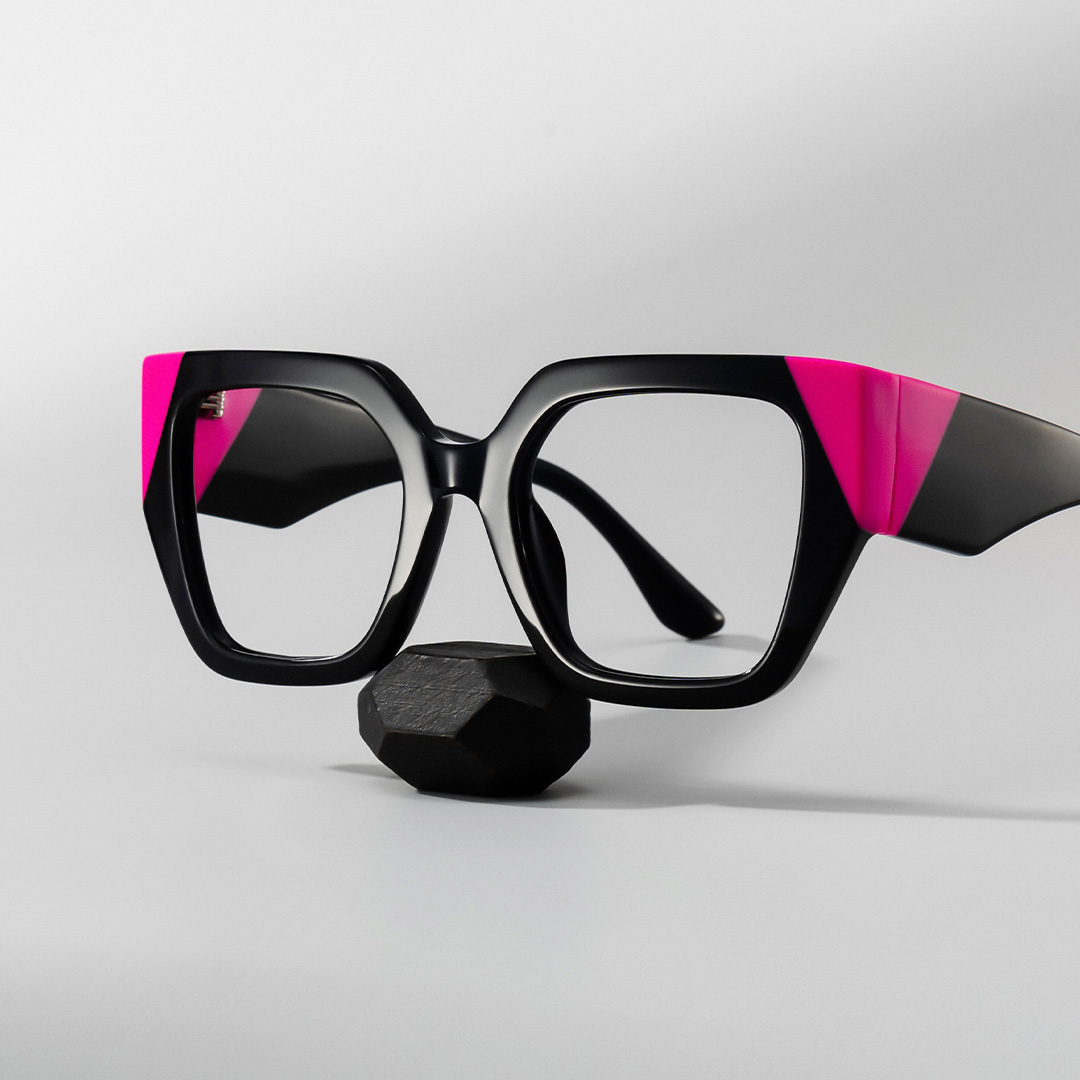 Viva Black Frame Glasses with Square Frame Online | ZEELOOL UK0