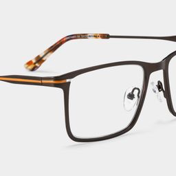 Roxana Brown Rectangle Glasses4