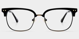 Nathan Browline Black Glasses1