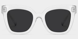 Malcolm Square Clear Glasses0