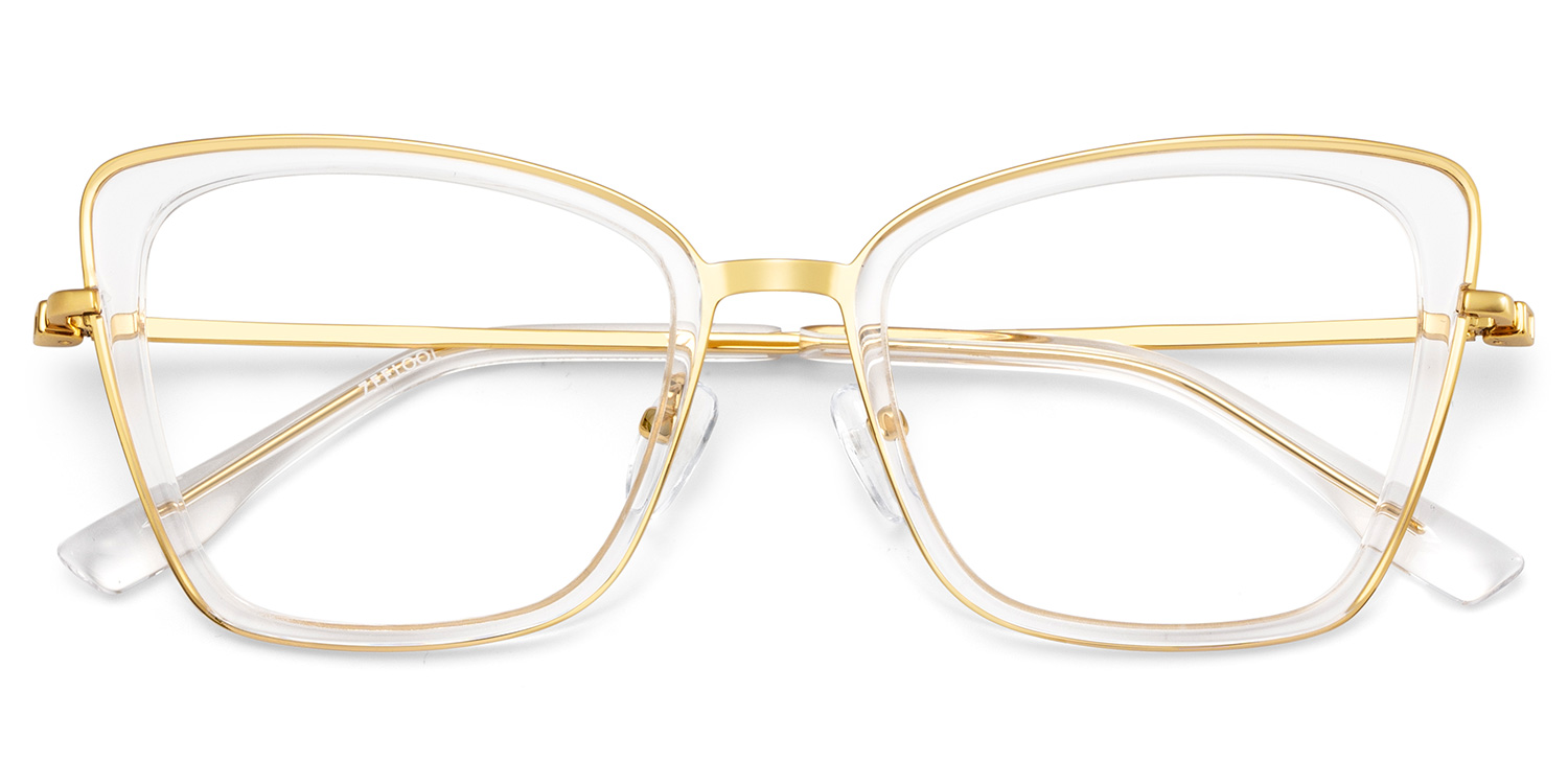 Rosalie Butterfly Crystal Color Frame Glasses for Women | ZEELOOL UK2