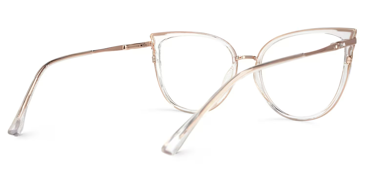 Estrada Cateye Black-Crystal Glasses5