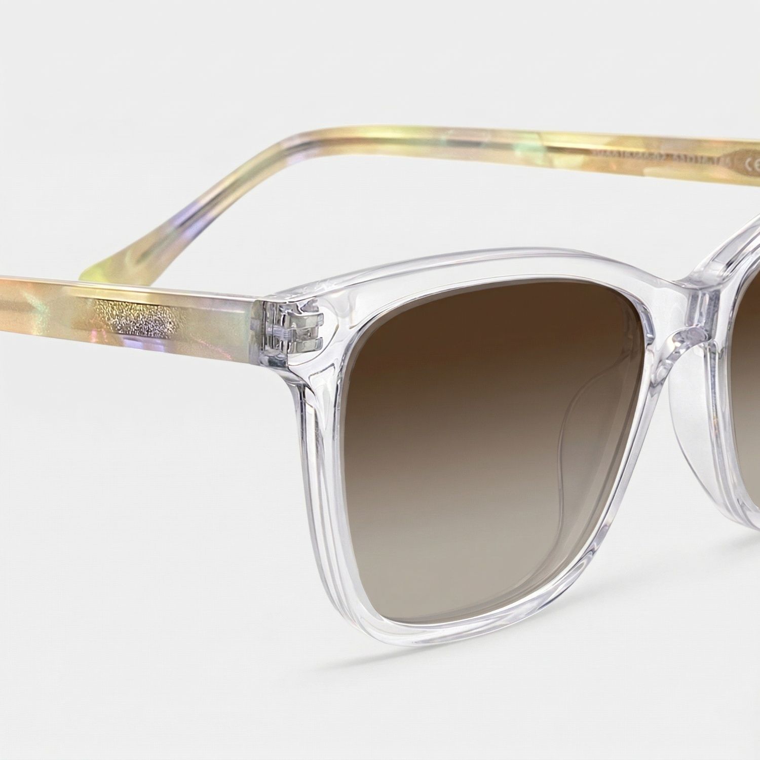 Faith Healing Glasses - Clear Rectangle Acetate Frames | ZEELOOL4