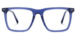 Frantz Square Blue Glasses0