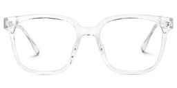 Donnalyn Clear Square Glasses0
