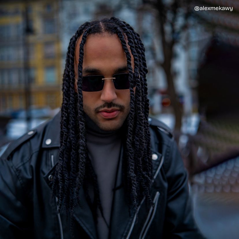 Savitrie Rectangle Brown Glasses