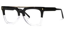 Marin Aviator Black-Clear Glasses1