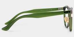 Laraine Cat Eye Green Glasses3