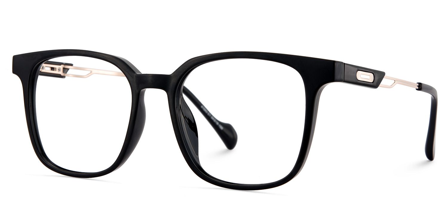 Chloe Black Square Prescription Glasses | ZEELOOL UK3