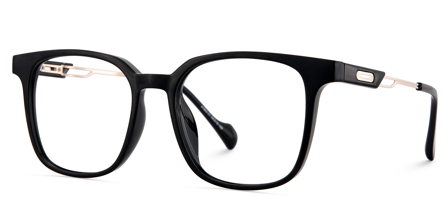 Chloe Black Square Prescription Glasses | ZEELOOL UK3