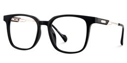 Chloe Black Square Glasses3