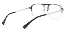 Kilworth Black-Clear Aviator Glasses3