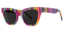 Nereyda Cateye Multicolor Sunglasses1
