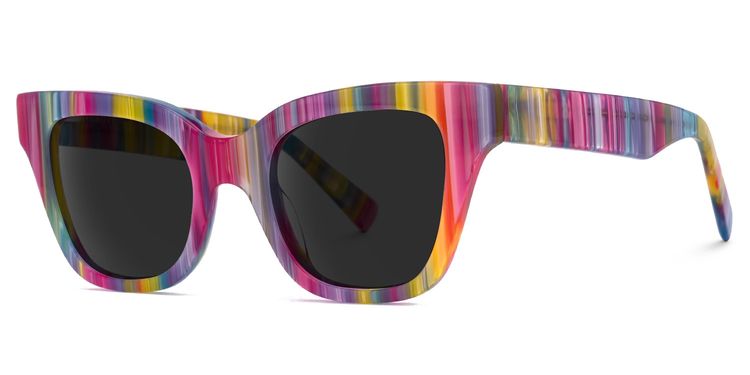 Nereyda Cateye Multicolor Sunglasses