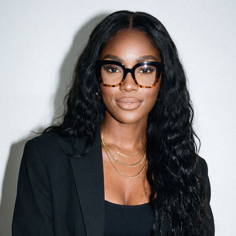 Malcolm Square Two-Tone Glasses