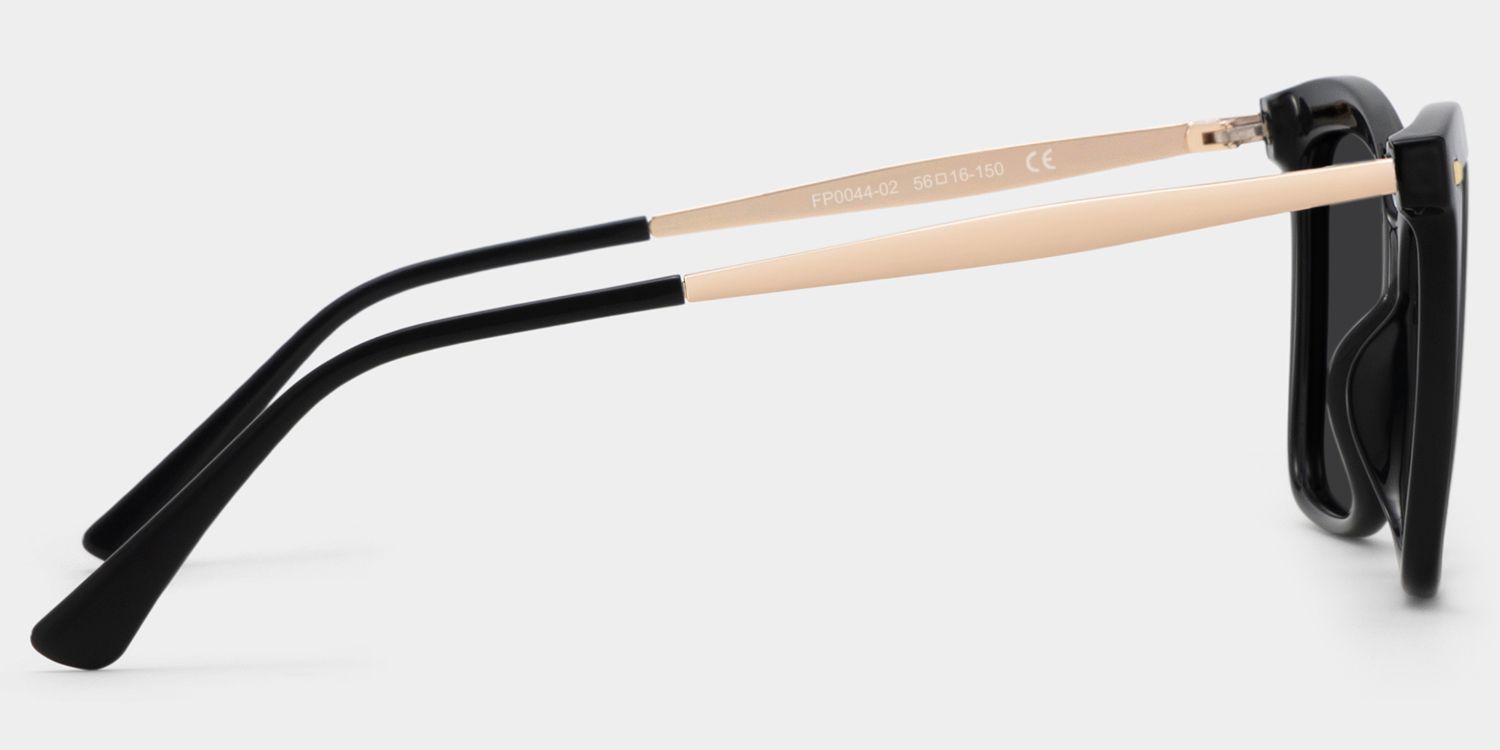 Isaebella Butterfly Black Frame Sunglasses | ZEELOOL UK3