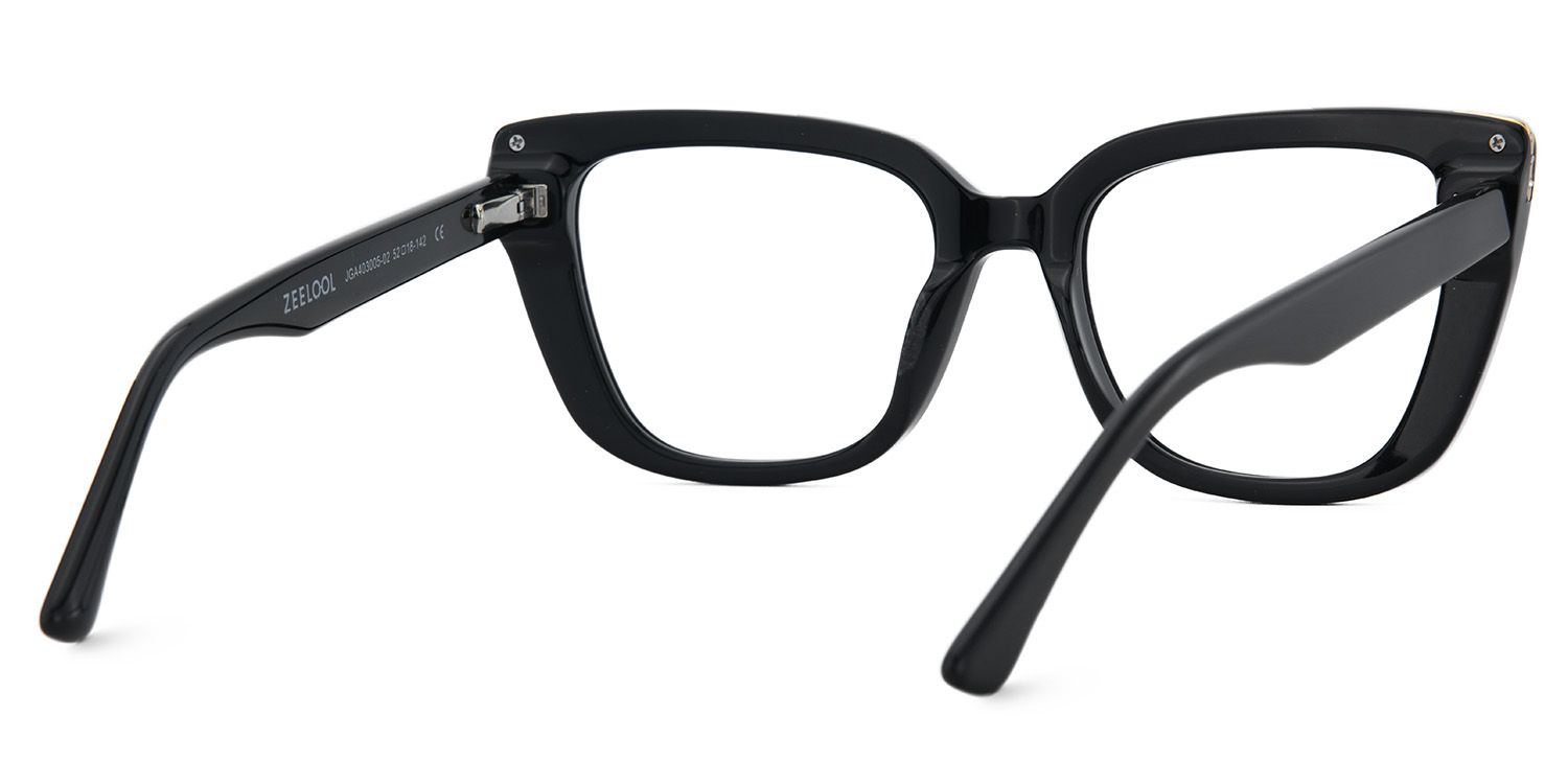 Full Rim Rectangle Frame With Black Color5