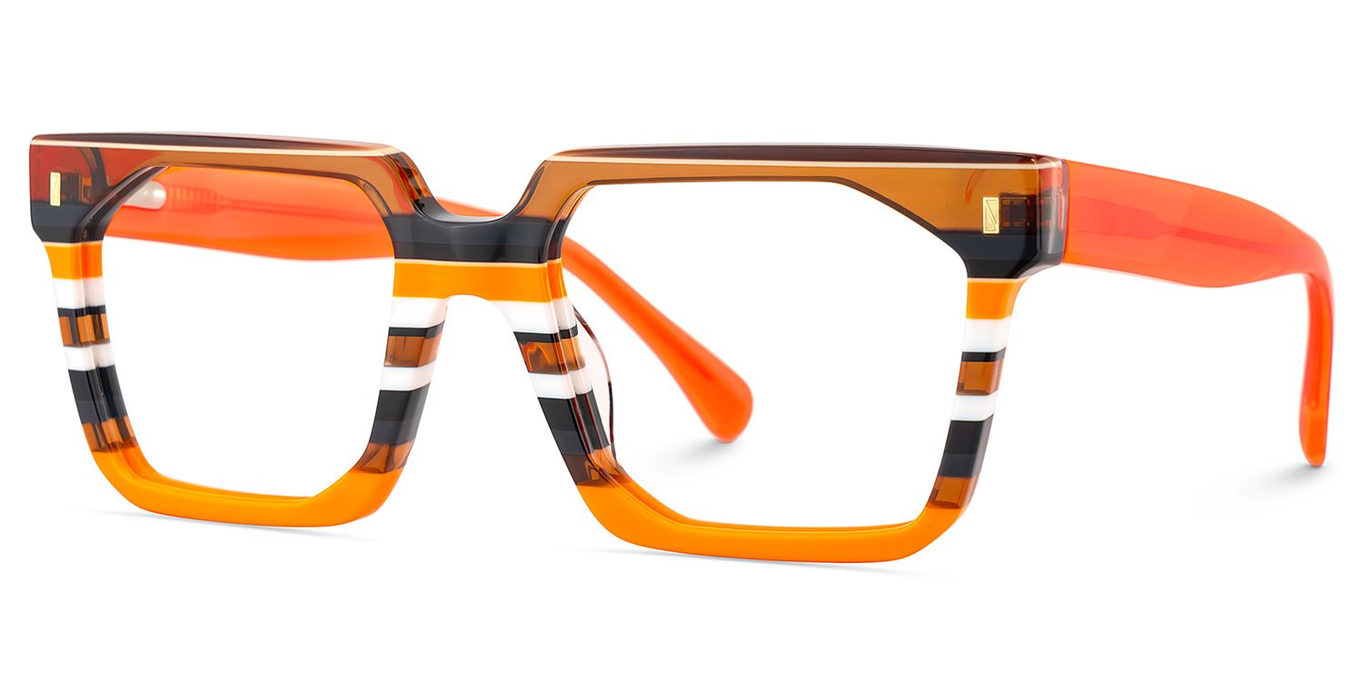 Laguer Rectangle Specs Frame For Men | ZEELOOL UK3