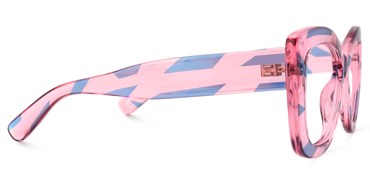 Xanthus Butterfly Blue-Pink Glasses | ZEELOOL UK2