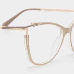 Yomary Cateye Khaki Glasses5