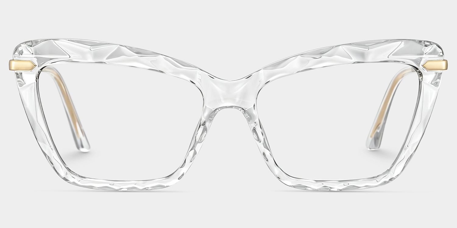 Juliet Clear Cateye Frame Glasses | ZEELOOL UK0