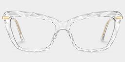 Juliet Cateye Clear Glasses0