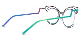 Murphy Cateye Iridescent Glasses3