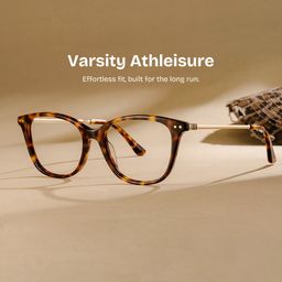 Finch Brown Rectangle Glasses0