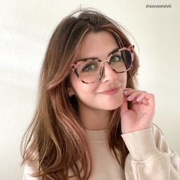 Chandrikar Cat Eye Pink-Floral Glasses6