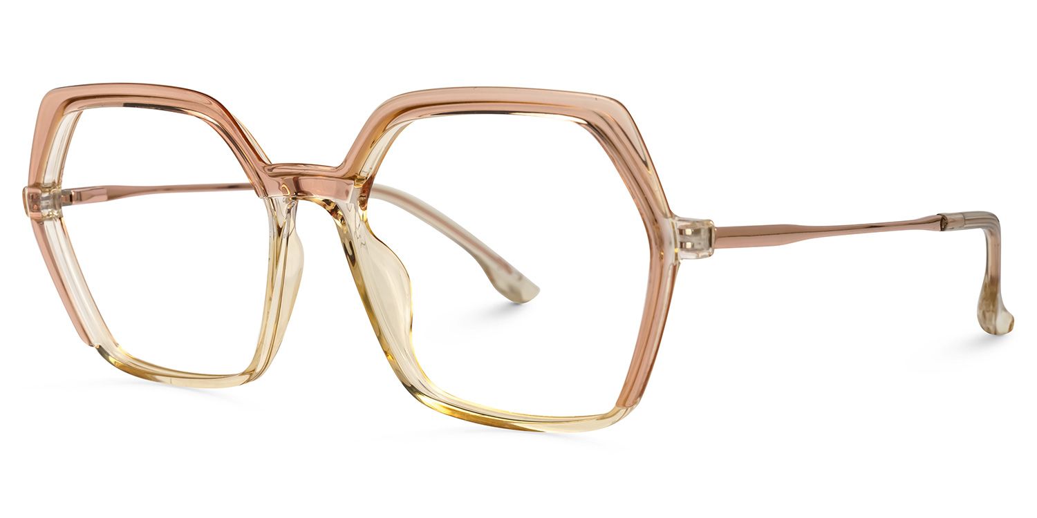 Waldron Geometric Beige Glasses1