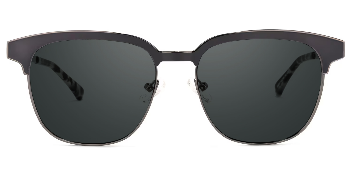 Wren Browline Dark-Gray Glasses