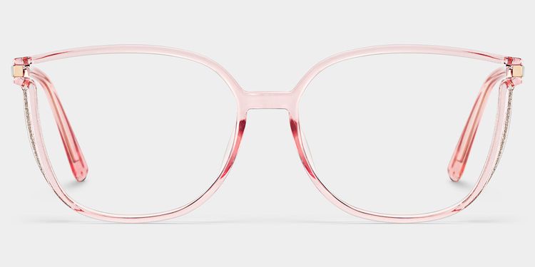 Rodz Square Flesh Pink Glasses