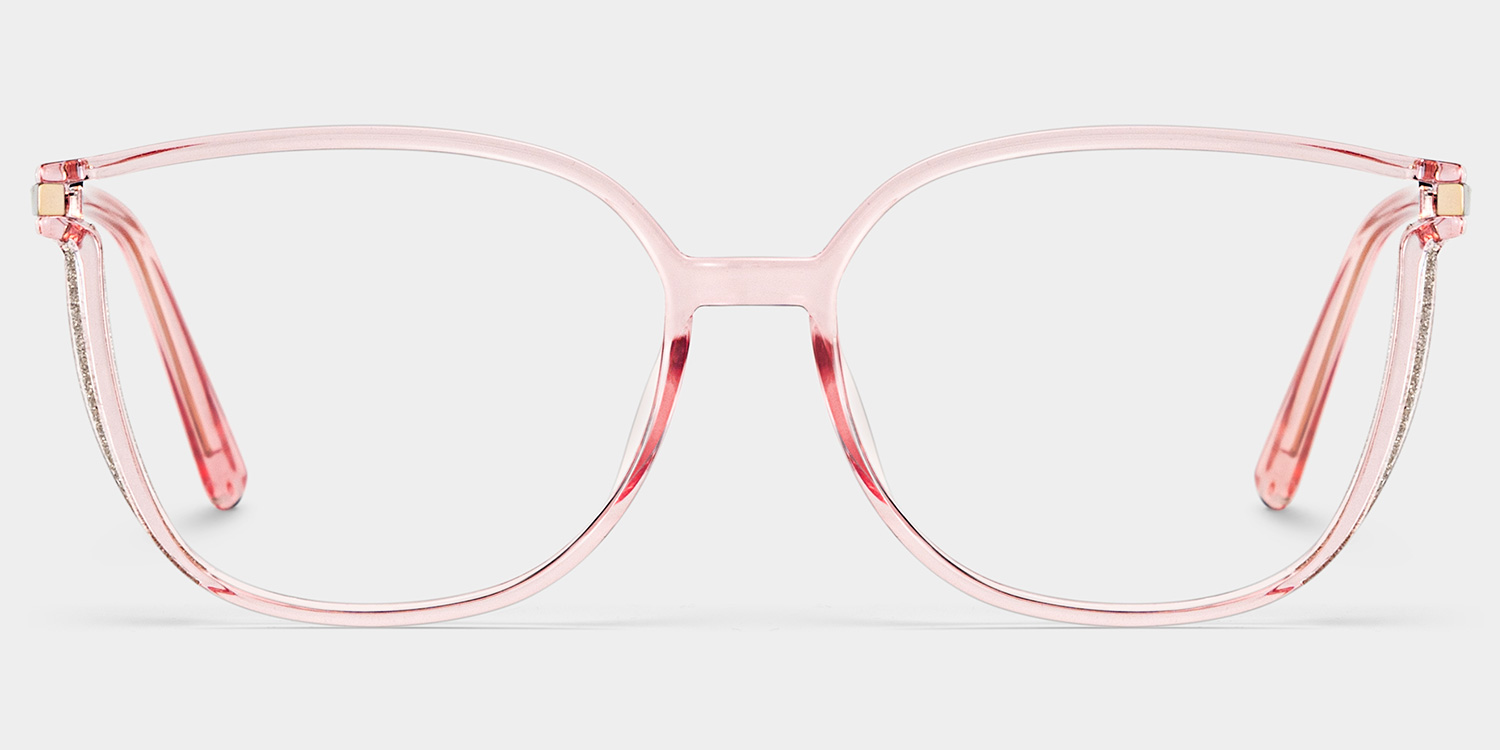 Rodz Square Flesh Pink Glasses
