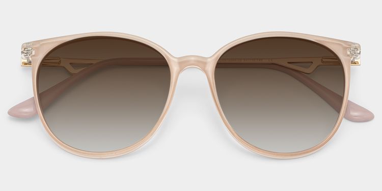 Chanty Round Pink Glasses