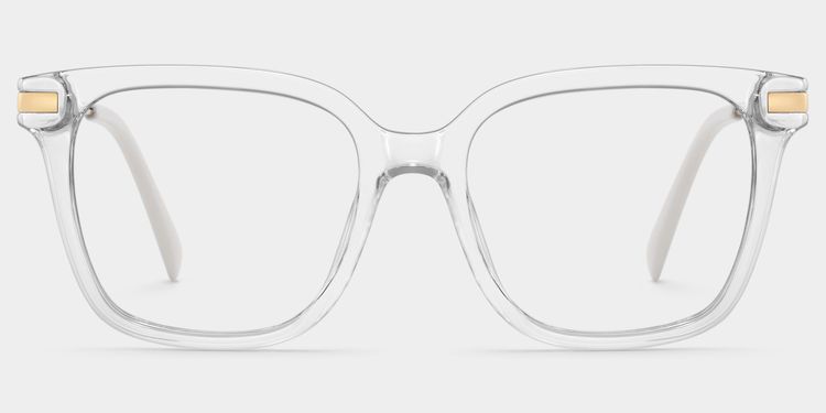 Jacqui Square Clear Glasses