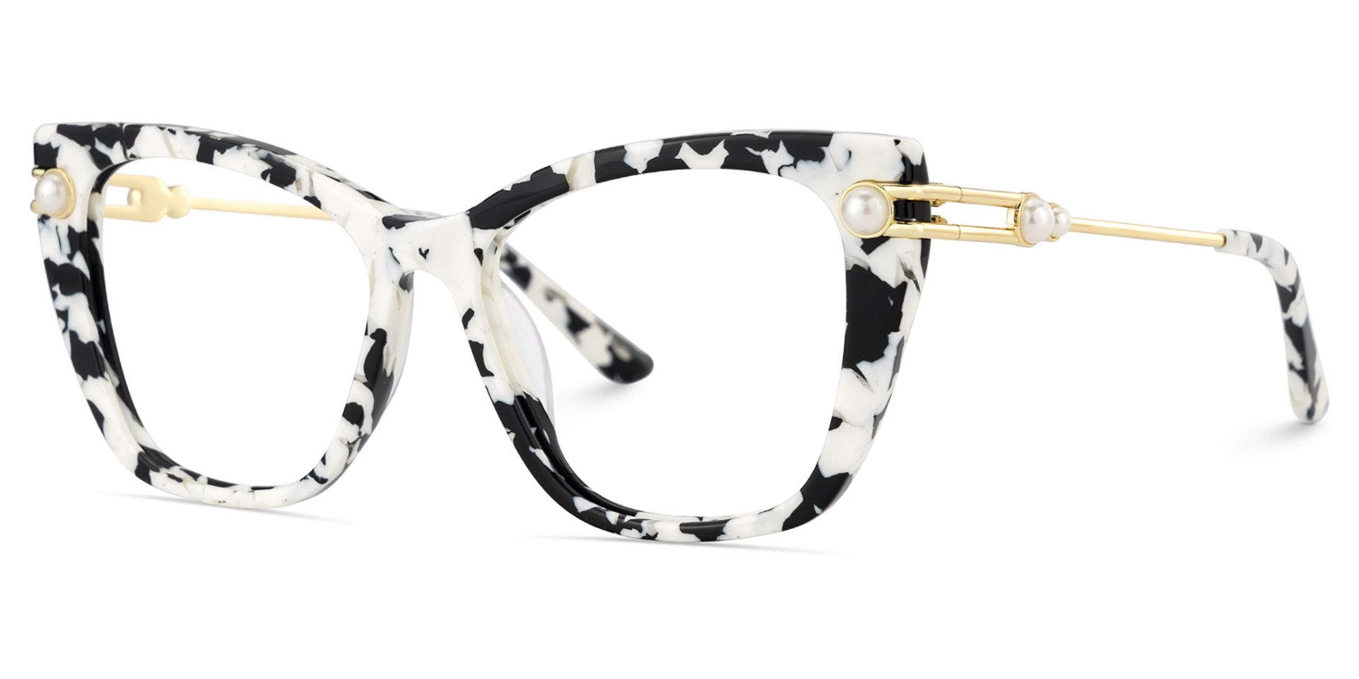Victor Eyeglasses in Cat eye Cow Frame | ZEELOOL UK3