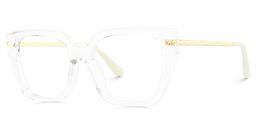 Yusbetsy Rectangle Clear Glasses3