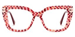 Cardozo Square Red Glasses1