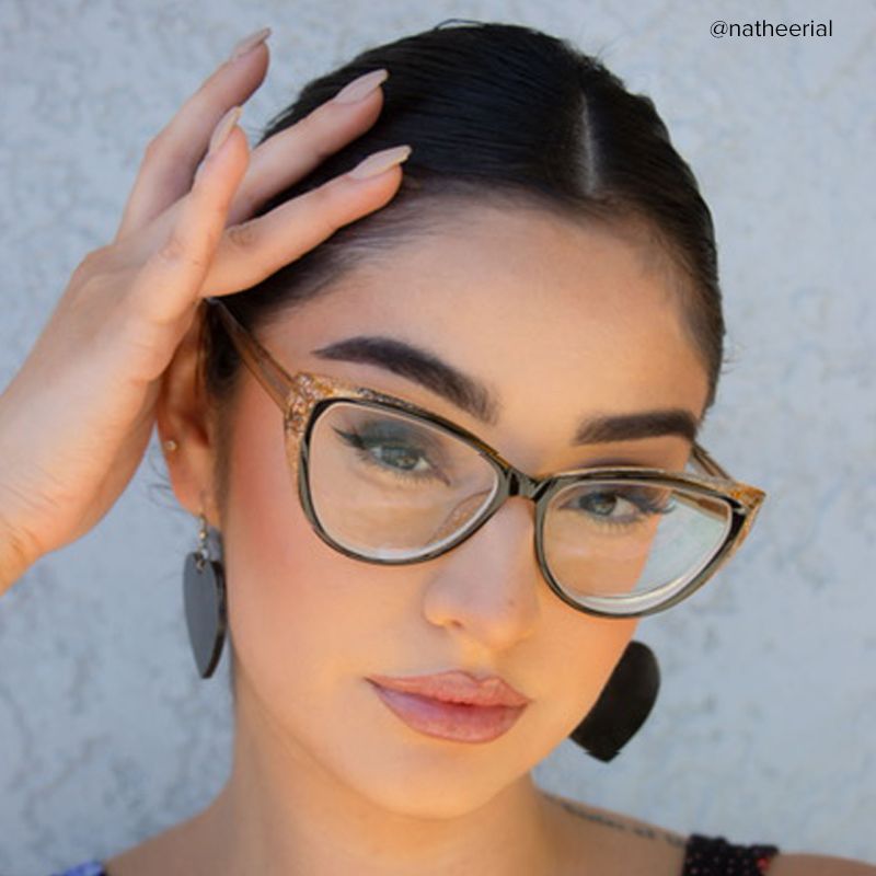 Tarun Cateye Beige Glasses | ZEELOOL UK4