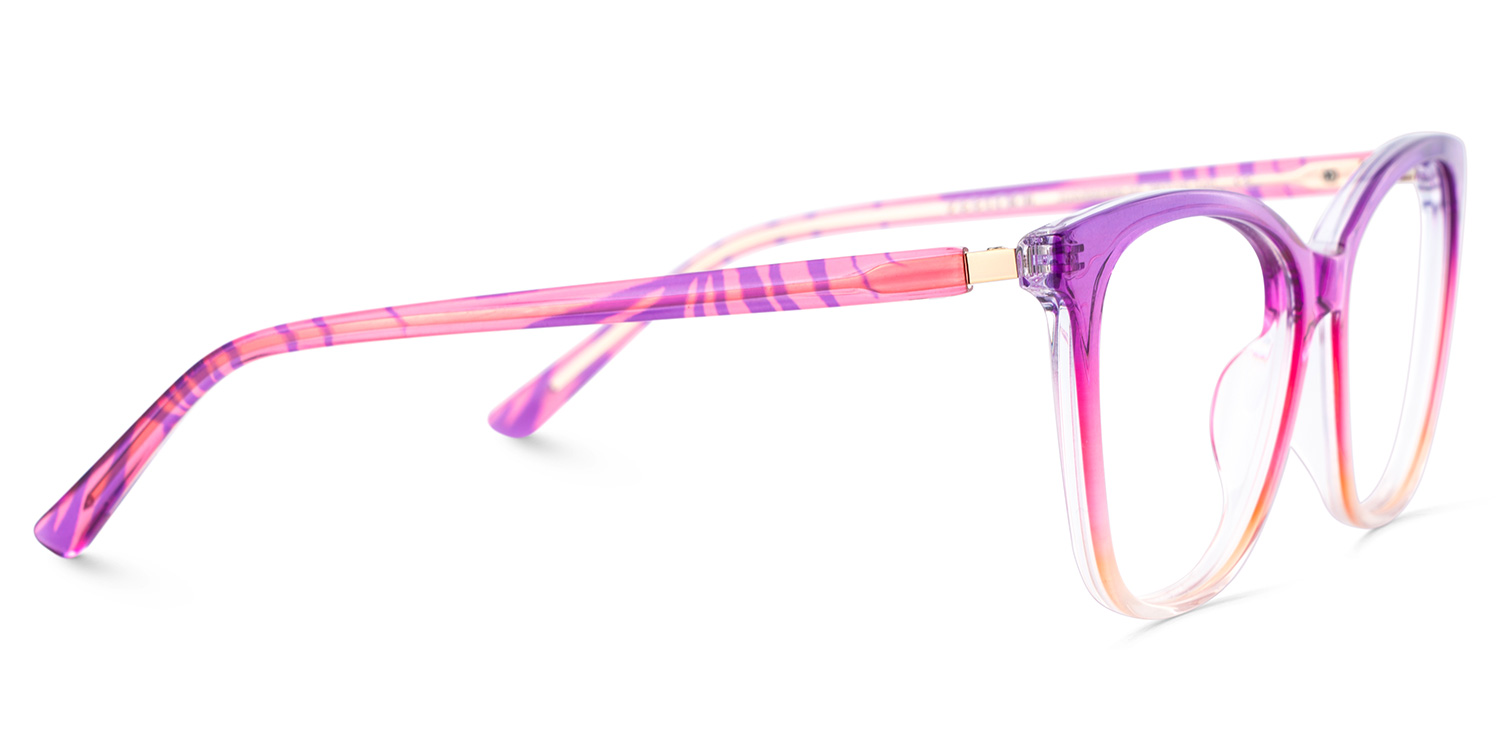 Gage Butterfly Purple Color Frame Glasses for Women | ZEELOOL UK4