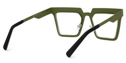Candis Square Green Glasses3