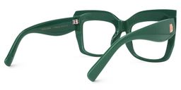 Alberta Cat Eye Green Glasses3