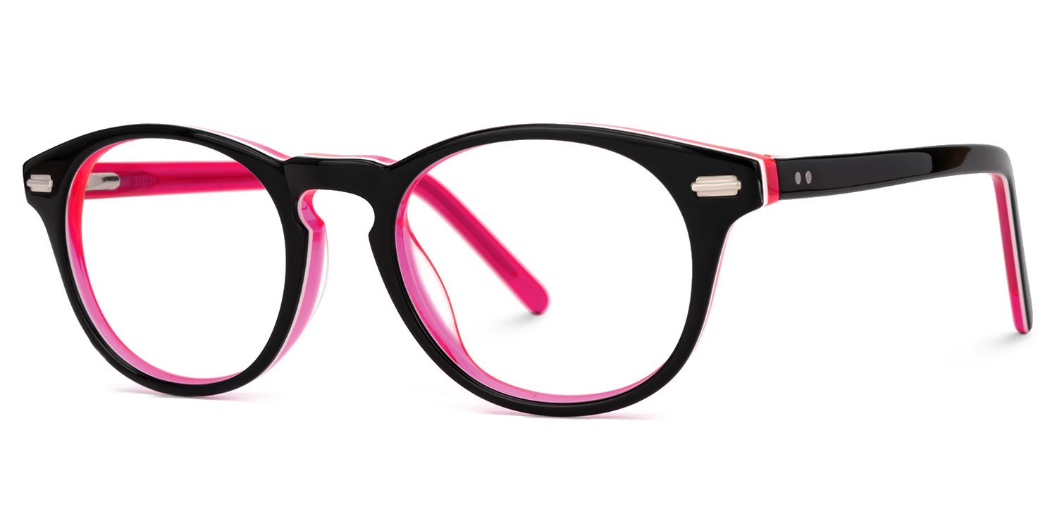 Kids Oval Stitch Glasses with Cute Style -Zeelool1