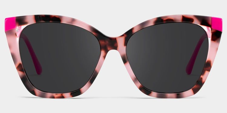 Kira Butterfly Pink Tortoise Glasses