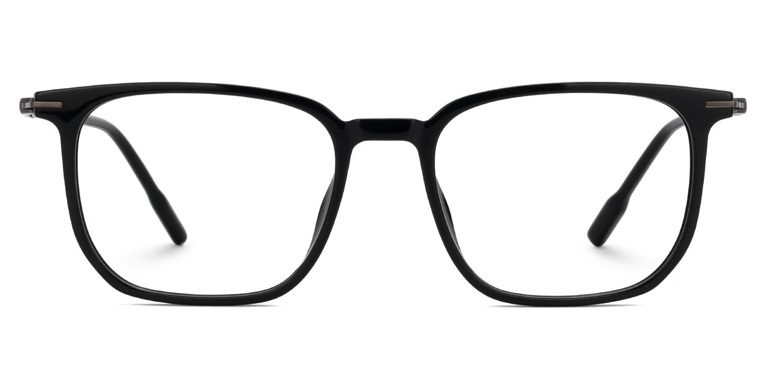 Varlox Black Rectangle Frame Glasses Online | ZEELOOL UK0