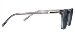 Kornelia Square Gray Glasses2