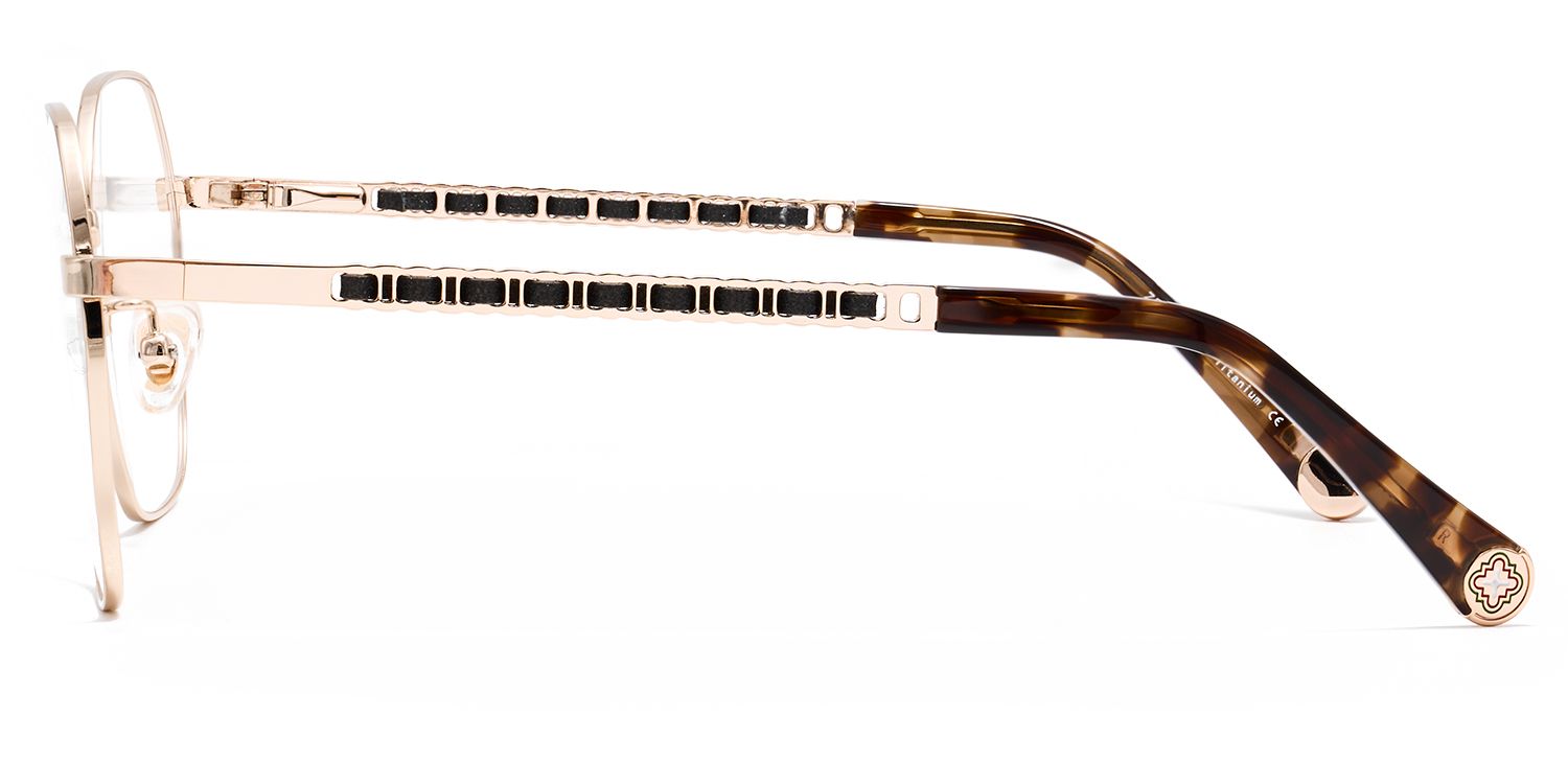 Hexagon Glasses On Round Face3