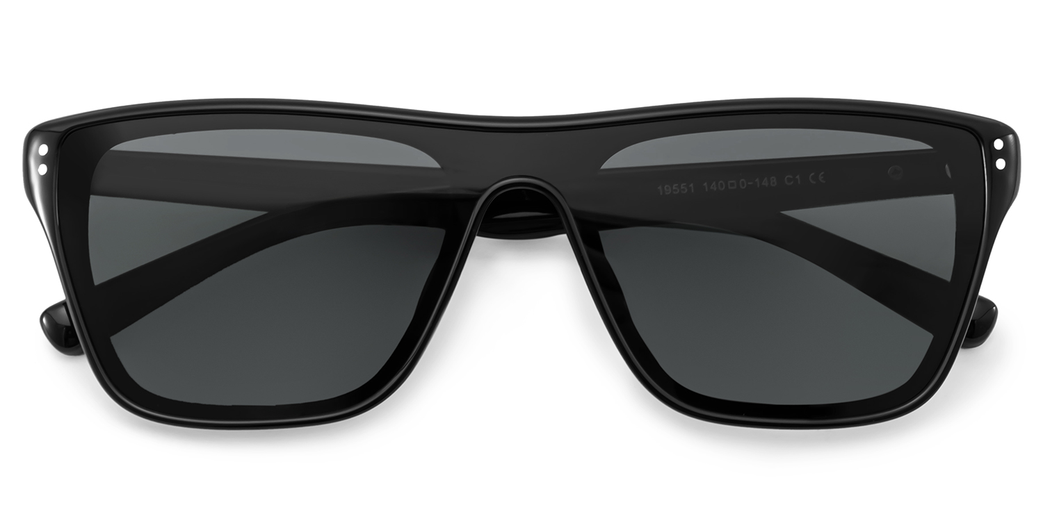 Paloma Black Aviator Polarized Sunglasses Online | ZEELOOL UK1